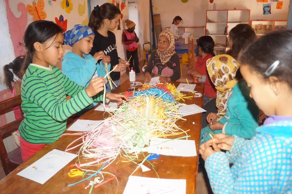Mónica: veinte días de voluntariado en Khamlia, con mis hijas