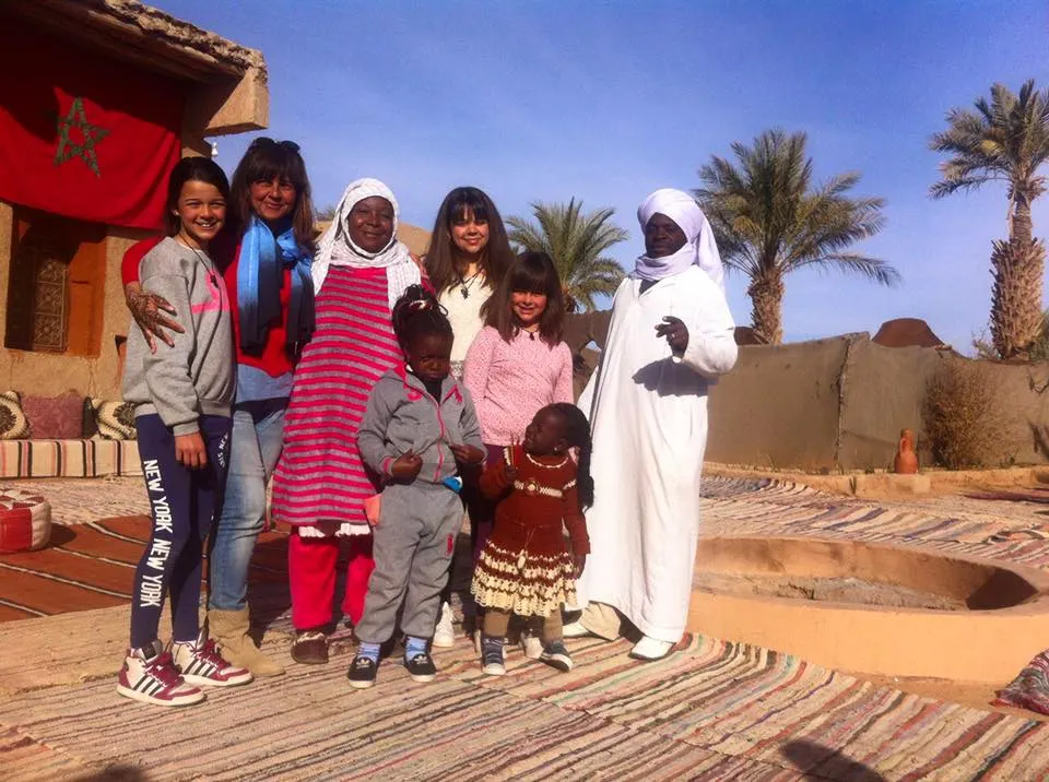 Mónica: veinte días de voluntariado en Khamlia, con mis hijas