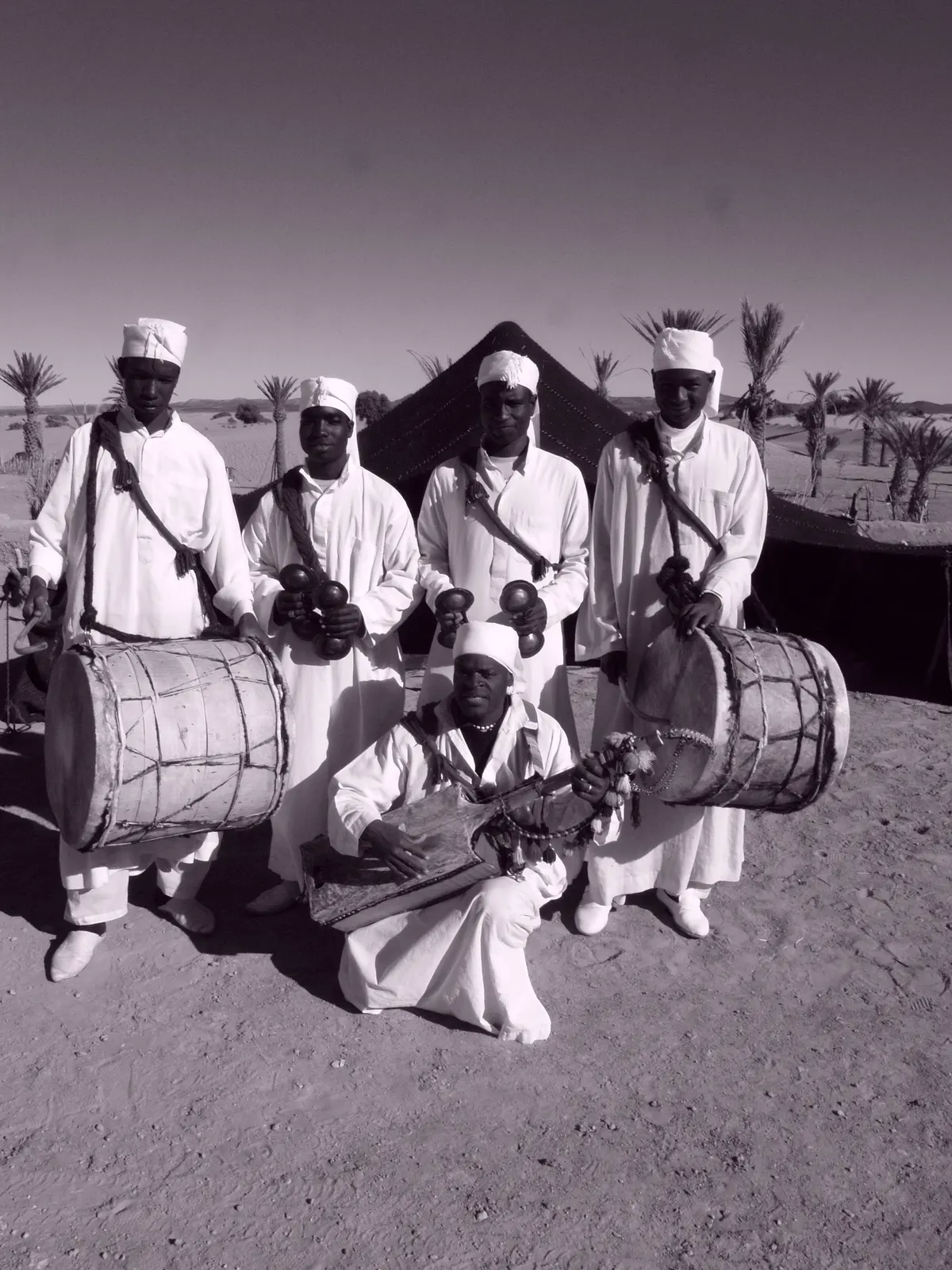 Les Pigeons du Sable: la música Gnaoua de Khamlia